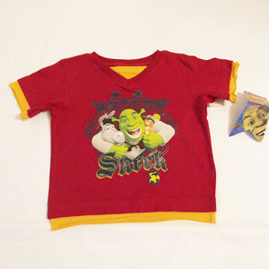 Shirt Shrek The Third girls new size 5/6 cotton Dreamworks